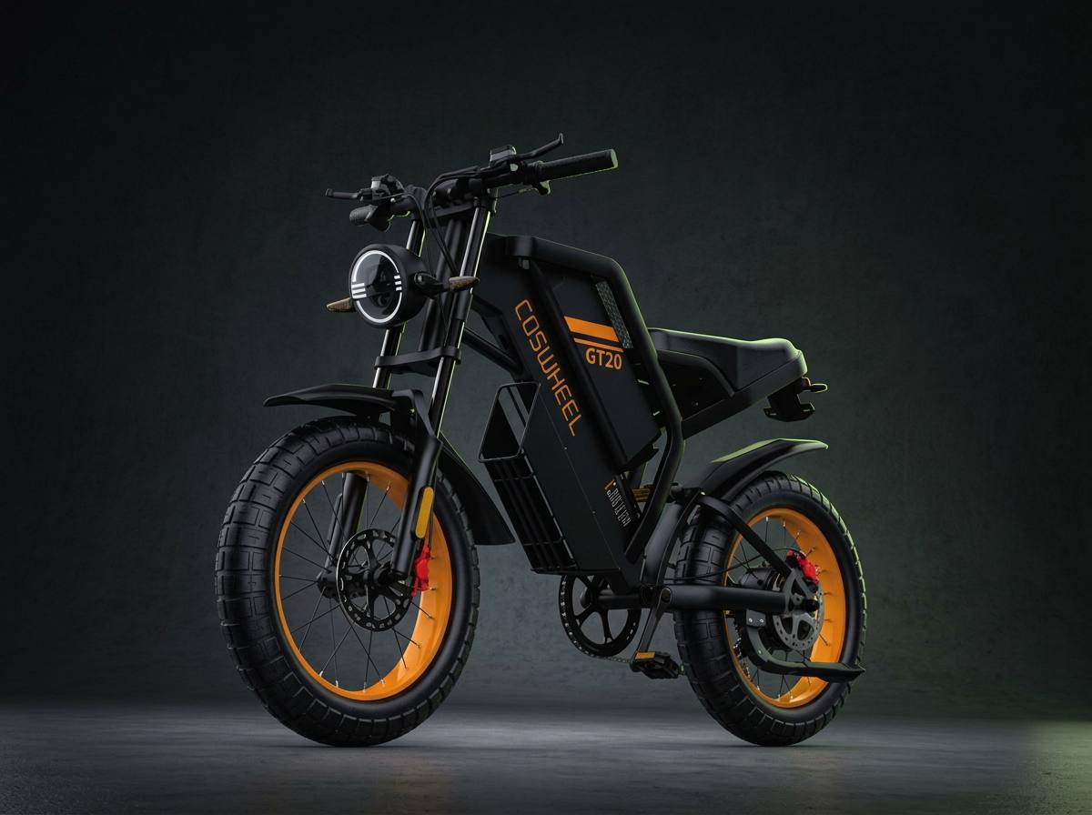 GT20 — Bike Elétrica Fat Bike
