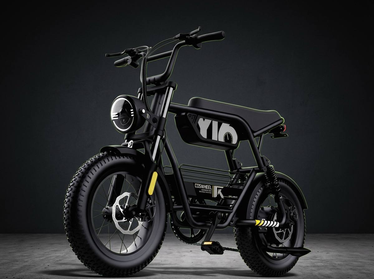 Y16 — Bike Elétrica Fat Bike